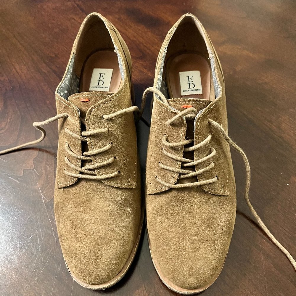 Ed by Ellen Degeneres Booties - Brown - Lace Up - Size 6M